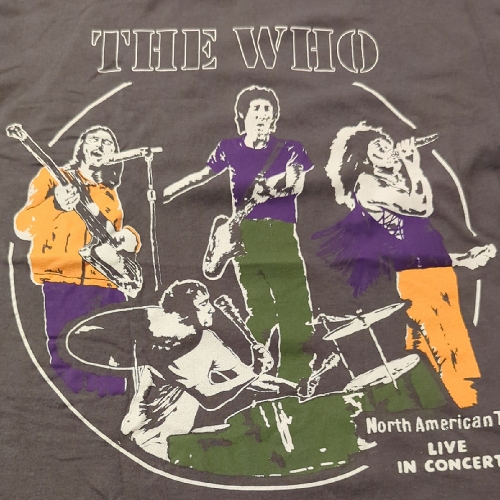 The Who Graphic T-Shirt - Gray